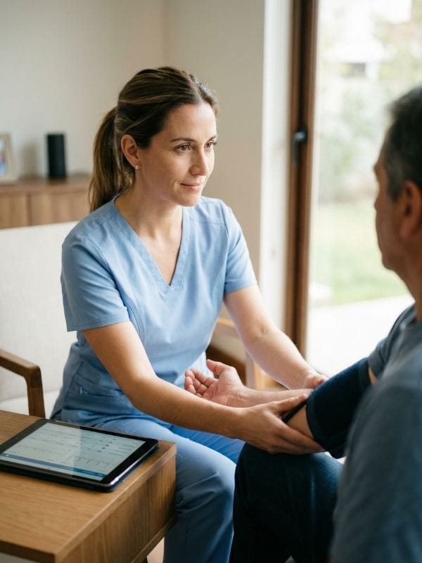 Atención médica domiciliaria para pacientes en Providencia