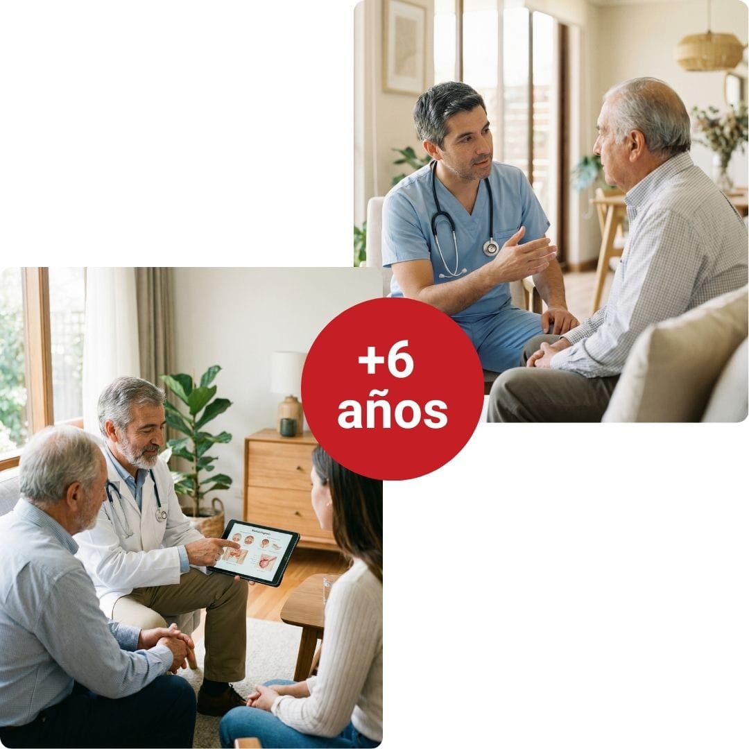 Atención médica en casa para residentes de Lo Barnechea