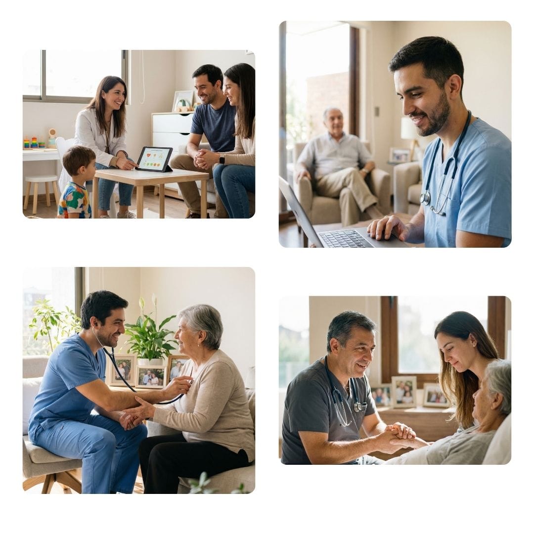 Atención médica integral a domicilio en Maipú