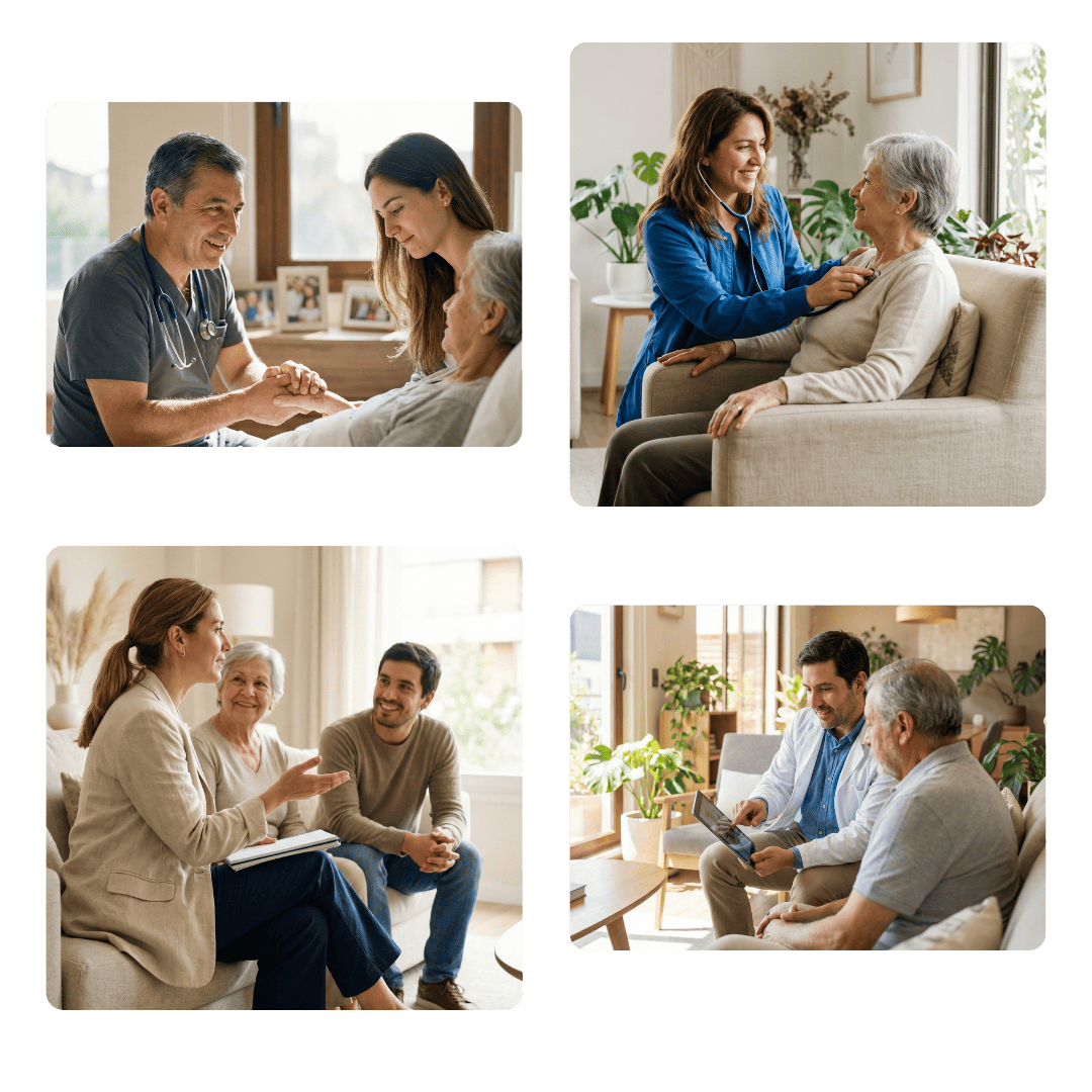 Consulta geriátrica a domicilio