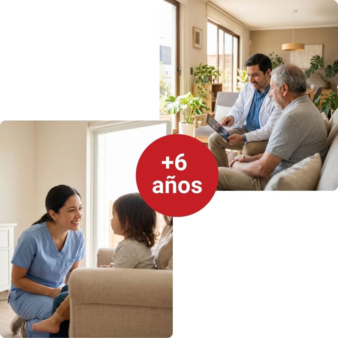 Consulta médica en casa para pacientes de La Reina