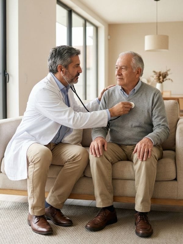 Médicos a domicilio para atención en casa