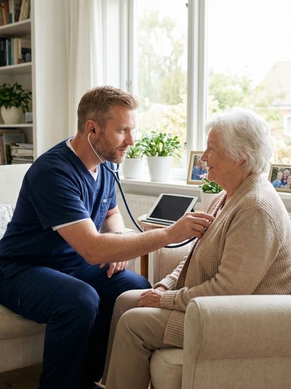 Servicio de atención médica en casa en San Joaquín