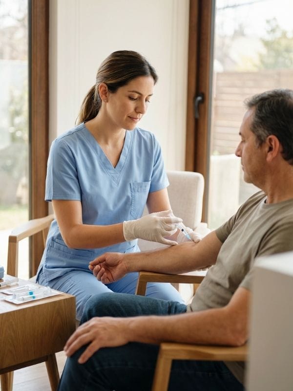 Toma de muestras a domicilio en Santiago